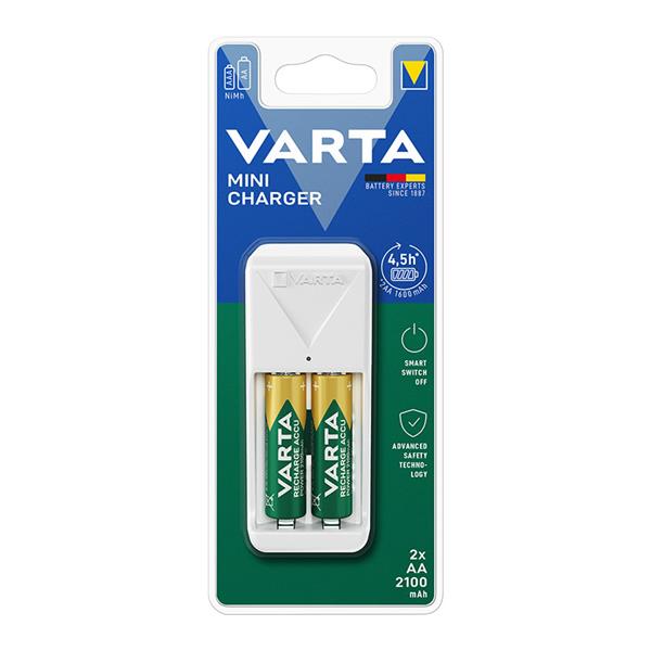 VARTA MINICHARGER C/2 PILAS AA 2100 MAH