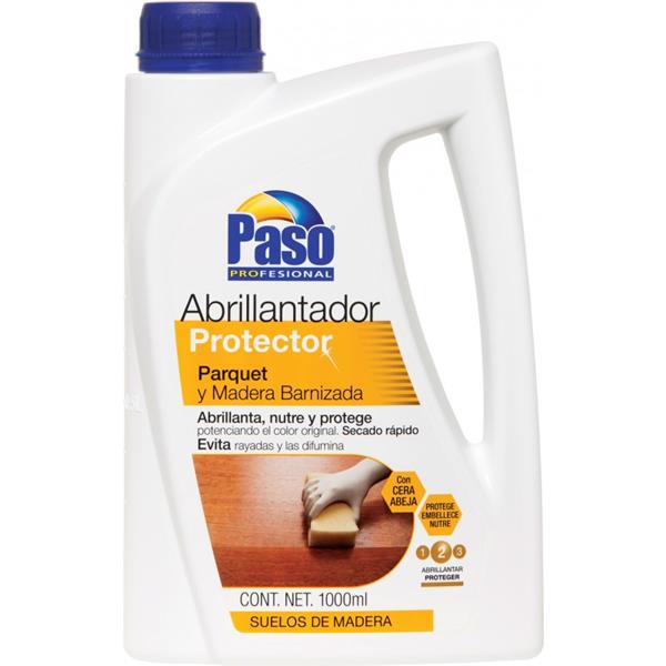 ABRILLANTADOR PROTECTOR PASO - PARQUET Y SUELOS DE MADERA BARNIZADA 1L