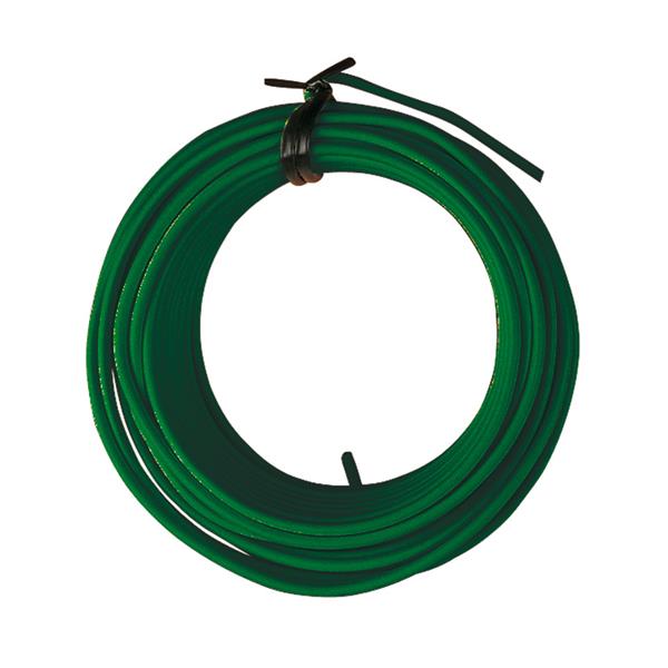 ALAMBRE Hº. PLAST. 1,40MMX25M. VERDE