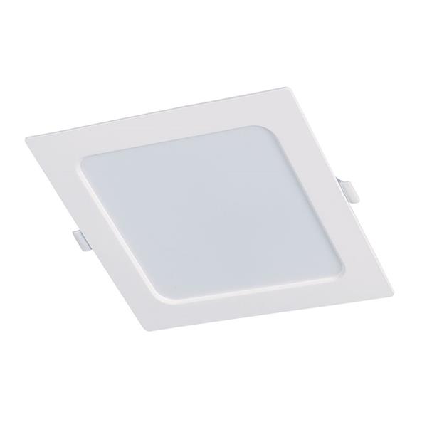 APLIQUE CUADR.EMPOT. 6500K LED 12W BLANC