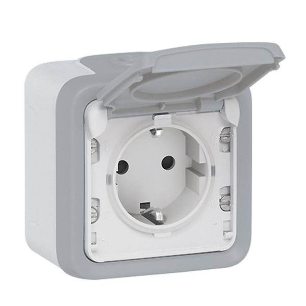 BASE ENCHUFE EXTERIOR IP55 SERIE PLEXO