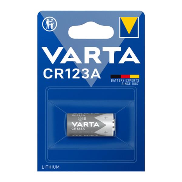 BL.1 PILA LITIO VARTA CR123A 3V