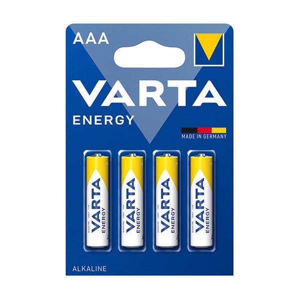 BL.4 PILAS ALC. VARTA ENERGY LR03 AAA