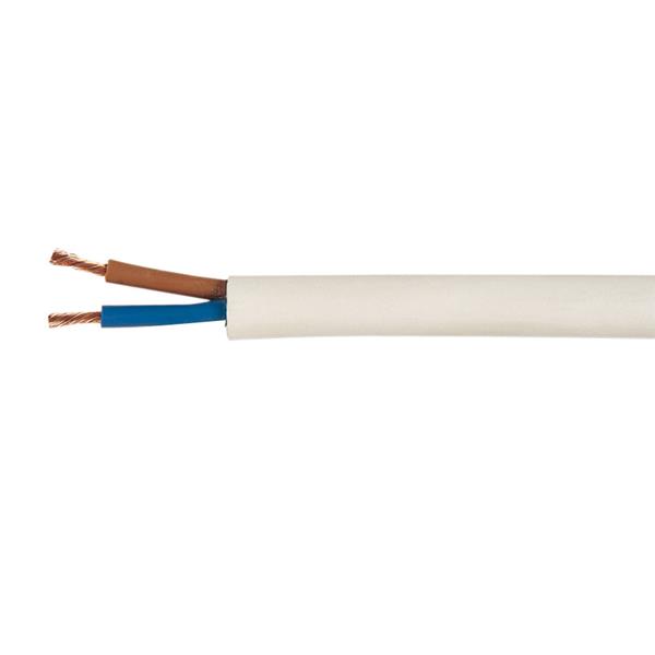 CABLE ELECT.MANGUERA BL.2X1,5 100M.