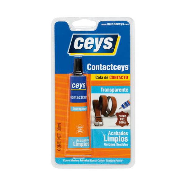 COLA CONTACTO 030ML CONTACTCEYS INCOLORO TUBO 