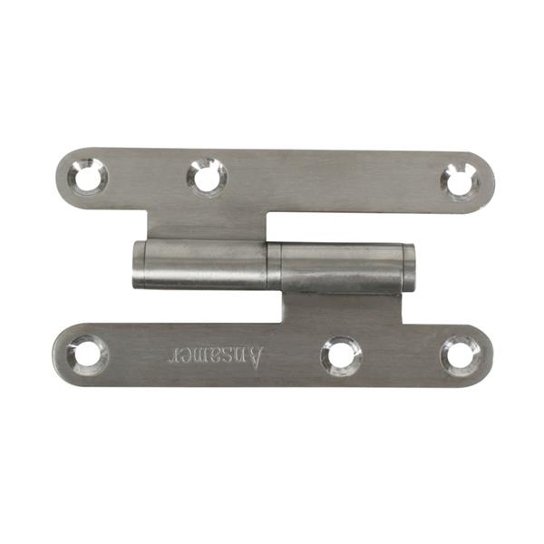 PERNIO M.110. A.INOX.100X55X2 MM.IZQUDA.