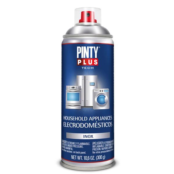 PINTURA ELECTRODOMÉSTICOS INOX.  400 ML