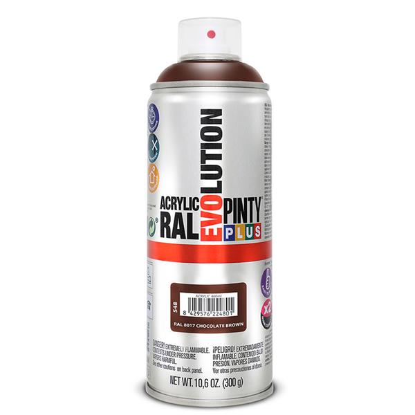 PINTURA SPRAY ACRILICA MARRON OSC.